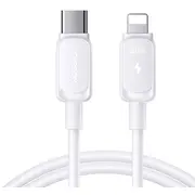 Joyroom S-Cl020A14 Datu pārraides un uzlādes vads Usb C uz Lightning 20W 1.2M White  6956116748487