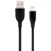 Kabelis Gembird Premium silicon Usb-A Male - 8-Pin 1.5M Black  Cc-Usb2S-Am8Pm-1.5M-Bk 8716309132046