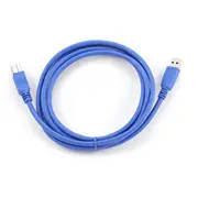 Kabelis Gembird Usb Male - B 3.0 3M Blue  Ccp-Usb3-Ambm-10 8716309059206