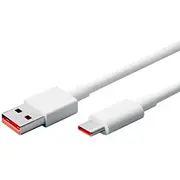 Kabelis Xiaomi Usb Type-A Male - Type-C 1M 6A Black  Bhr6032Gl 6934177784262