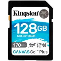 Kingston Canvas Go Plus 128Gb  Sdg3/128Gb 740617301458