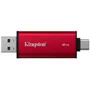 Kingston Technology 2Tb Dual Usb-A/C Portable Ssd, Up to 1050Mb/S Usb 3.2 Gen 2  Spsd/2Tb 740617352214 Pamkinfld0444