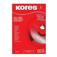 Kopējamais papīrs Kores,  A4, 100 loksnes, melna krāsa Kr78492