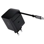 Lādētājs Trust Maxo 65W Black Usb-C 67 cm izvelkams vads  25805 8713439258059