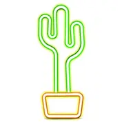 Led lampa Cactus Glow On Neon Effect  Luneoncactus 8018417516467