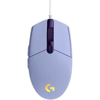 Logitech G102 Lightsync Corded Gaming Mouse - Lilac Usb Eer  910-005854 5099206089822
