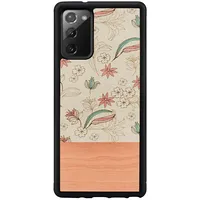 ManWood case for Galaxy Note 20 pink flower black  T-Mlx44323 8809585426340