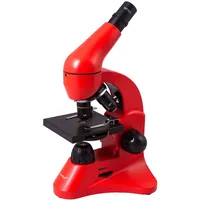 Mikroskops ar Eksperimentālo Komplektu K50 Levenhuk Rainbow 50L Oranž krāsā 40X - 800X  69075 5905555007168