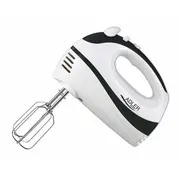 Mikseri un blenderi Adler  Mixer Ad 4205 b Hand 300 W Number of speeds 5 Turbo mode White/Black 5908256831537