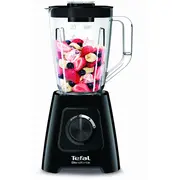 Mikseri un blenderi Tefal  Blender Bl420838 Blendforce Tabletop, 600 W, Jar material Plastic, capacity 1.25 L, Ice crushing, Black 3016661151361