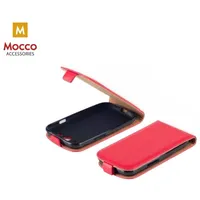 Mocco Kabura Rubber Case Vertikāli Atverams Premium Eco ādas Maks Telefonam Xiaomi Redmi S2 Sarkans  Mc-Rub-Xia-S2-Re 4752168049341