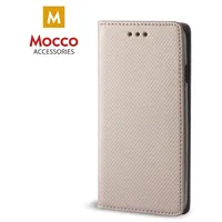 Mocco Smart Magnet Book Case Grāmatveida Maks Telefonam Samsung Galaxy S22 Plus 5G Zeltains  Mo-Mag-Sa-S22Pl-Go 4752168108727