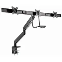 Monitora stiprinājums Gembird Desk Mounted Adjustable Monitor Arm with Notebook Tray Full-Motion  Ma-Da3-03 8716309127691