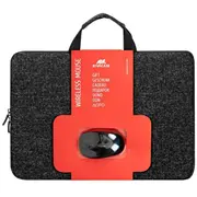 Nb Sleeve Anvik 15.6  Mouse/7916 Black Rivacase 7916 4260709012483