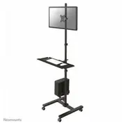 Newstar Mobile Workplace Floor Stand Monitor, Keyboard/Mouse  Pc 10-32 Black Fpma-Mobile1700 8717371447038