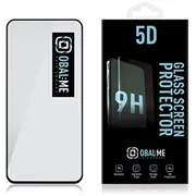 Obalme 5D Glass Screen Protector Aizsargstikls priekš Samsung Galaxy A55 5G / melns  57983120606 8596311247040