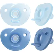 Philips Avent Soothie silikona māneklītis ar vairogu, 0-6M, 2 gab.  Scf099/26 8720689043250