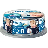 Philips Cd-R 80 700Mb Cake Box 25  Cr7D5Nb25/00 8710895782258