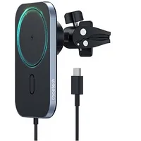 Phone holder for car Choetech with wireless charging function, 15W, Magsafe  T200-F 6971824979619