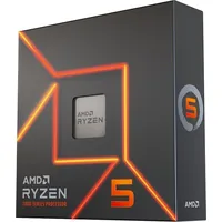 Amd  Cpu Desktop Ryzen 5 R5-7600X 4700 Mhz Cores 6 32Mb Socket Sam5 105 Watts Gpu Radeon Box 100-100000593Wof 730143314442