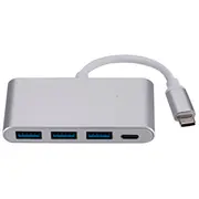 Roger Ad15641 Usb-C Hubs - Sadalītājs 3 x Usb 3.0 / Uzlāde  4752168075951