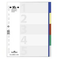 Sadalītājs A4/5 krāsas Maxi,  Durable Du6737