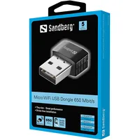 Sandberg 133-91 Micro Wifi Usb Dongle 650Mbit/S  T-Mlx44974 5705730133916
