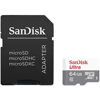 Sandisk Ultra microSDXC 64Gb  Adapter Sdsqunr-064G-Gn3Ma 619659185060