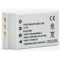Sanyo, battery Db-L90  Dv00Dv1267 4775341112670