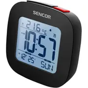 Sencor Sdc 1200 B Pulkstenis ar modinātāju un termometru  8590669218523
