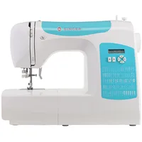Singer  Sewing Machine C5205-Tq Number of stitches 80, buttonholes 1, White/Turquoise 7393033104870