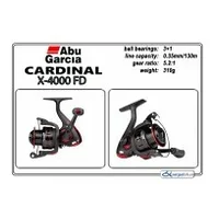 Spole Abu Garcia Cardinal X - 4000Fd  Ag-Cardx40