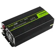 Strāvas pārveidotājs Green Cell Power Inverter Converter 24V to 230V 1000W/2000W Pure sine  Inv18 5903317226925