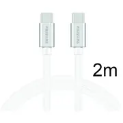 Swissten Textile Universāls Quick Charge 3.0 Usb-C uz Datu un Uzlādes Kabelis 2M  71528202 8595217476370