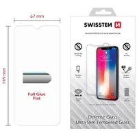Swissten Ultra Slim Tempered Glass Premium 9H Aizsargstikls Huawei Y6S  Sw-T-Sp-Hua-Y6S 8595217470194