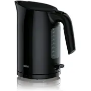 Tējkanna Braun  Kettle Wk3100Bk Purease Standard, 2200 W, 1.7 L, Plastic, 360 rotational base, Black 8021098773159