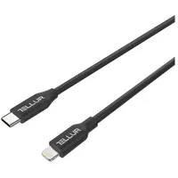 Tellur Data Cable Apple Mfi Certified Type-C to Lightning 1M Black  T-Mlx38478 5949120000932