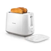 Tosters Philips  Toaster Hd2582/00 Power 760 - 900 W, Number of slots 2, Housing material Plastic, White 8710103806660