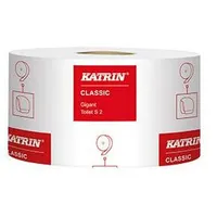 Tualetes papīrs Classic Katrin Gigant S2,  200M, 2 sl. balts Ml10610