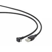 Kabelis Gembird Usb Male - Microusb 1.8M Black  Ccp-Musb2-Ambm90-6 8716309082051