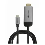 Verbatim Usb-C Male - Hdmi 1.5M 4K  49144V 023942491446