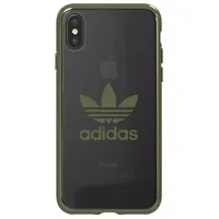 Adidas Or Clear Case Maciņš Apvalks Priekš Apple iPhone X / Xs Zaļš  Ad-Or-Cc-Iphxs-Gr 8718846051408
