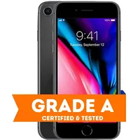 Apple iPhone 8 256Gb Black, Pre-Owned, A grade  8256MixA