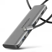 Axagon Hmc-5H Usb-C 3.2 Gen 1 hub, 3X Usb-A, 4K Hdmi, Pd 100W, 100Cm cable  8595247907509