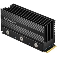 Axagon Passive aluminum heatsink for single-sided and double-sided M.2 Ssd disks, size 2280, height 36 mm.  Clr-M2Xl 8595247906595
