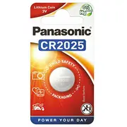 Cr2025 baterijas Panasonic litija iepakojumā 1 gb.  Bat2025.P1 5019068085121