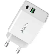 Devia Smart Pd 25W Tīkla Lādētājs  Usb-C - Vads 1.2M Rlc-383-Ec042-Wh 6938595383373