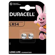 Duracell Lr54 2 pack  5000394052550