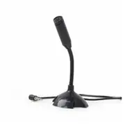 Galda mikrofons Gembird Mic-D-02 Black  8716309100557