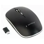 Gembird Silent Wireless Optical Type-C Mouse Black  Musw-4Bsc-01 8716309119061